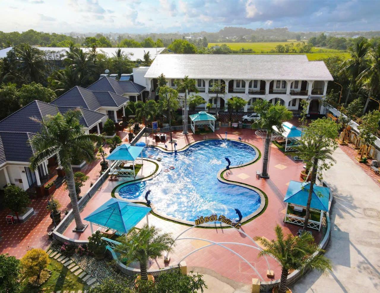 Thien An Hotel Soc Trang ภายนอก รูปภาพ
